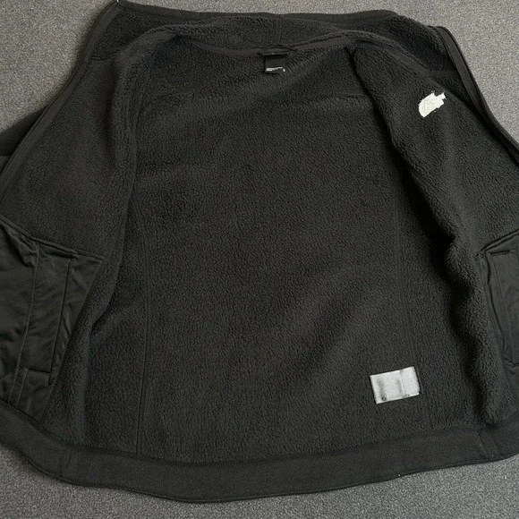 The North Face Jacket Womens XL Black Sweater Fleece Full Zip Pockets Outdoor - Picture 5 of 13